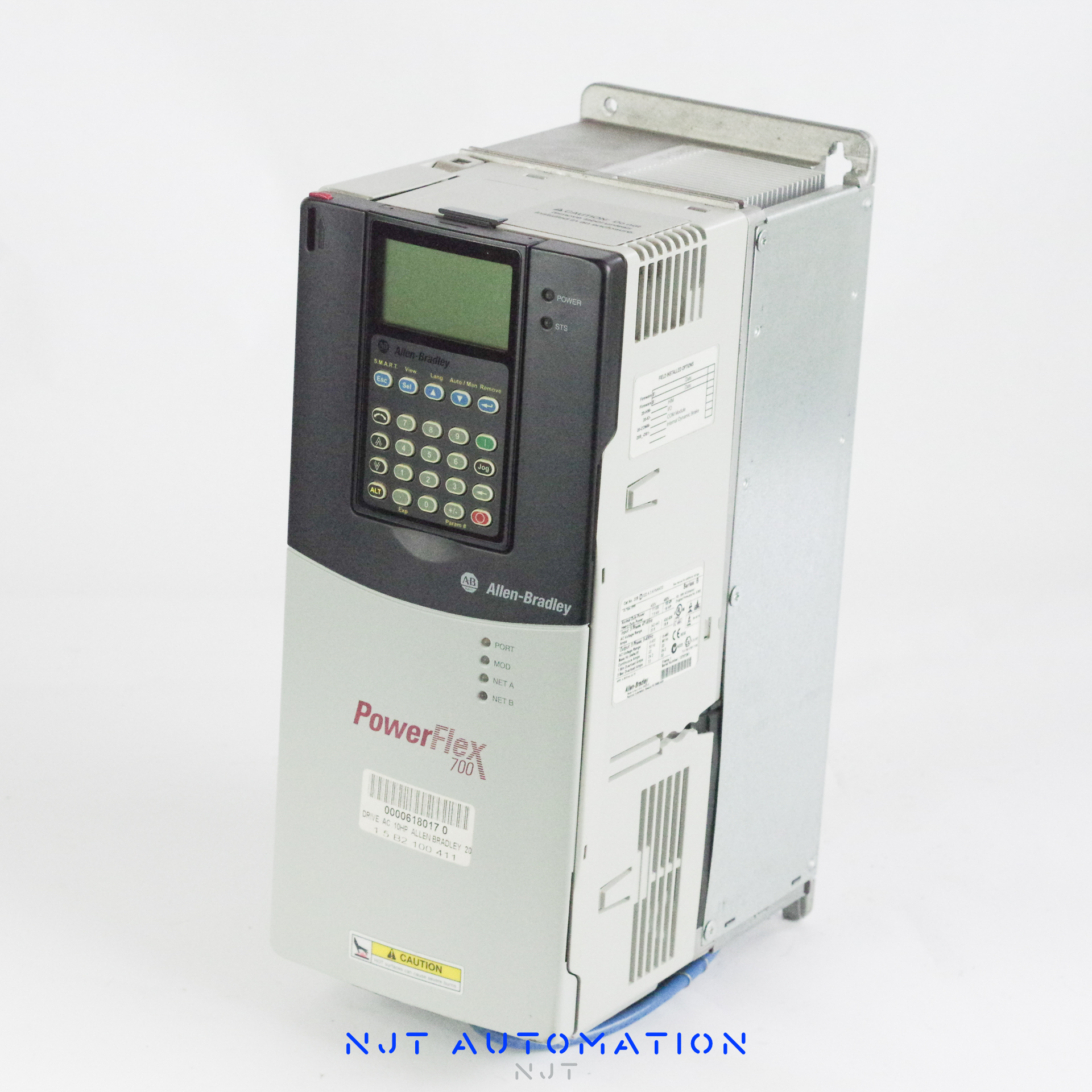Allen Bradley 20BD011A3AYNAND0 PowerFlex Drive – front view